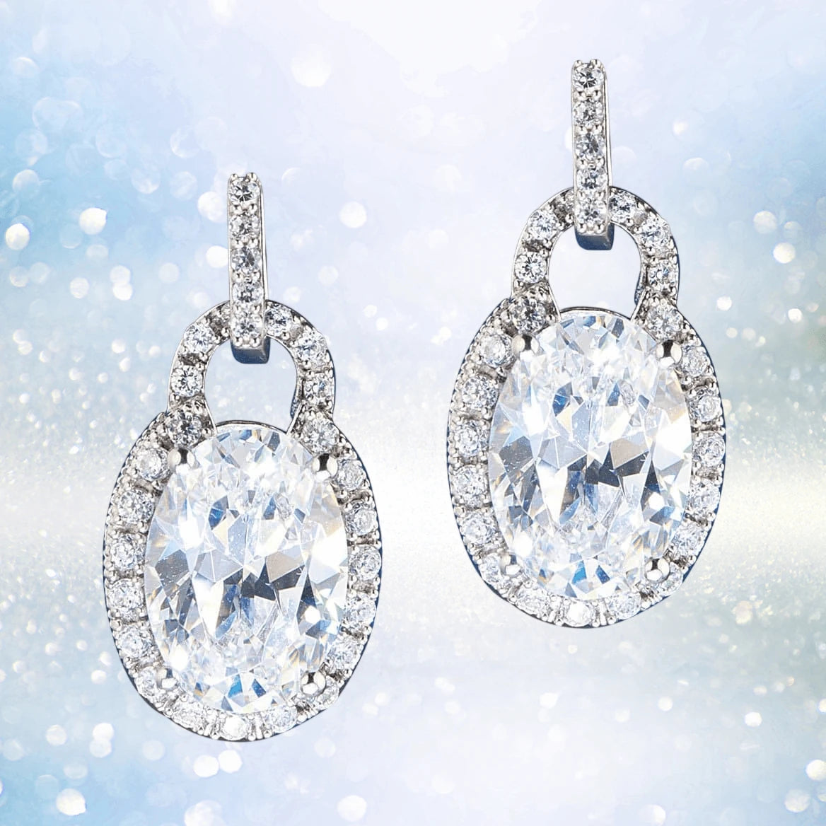 Daniel Steiger Oval Padlock Earrings