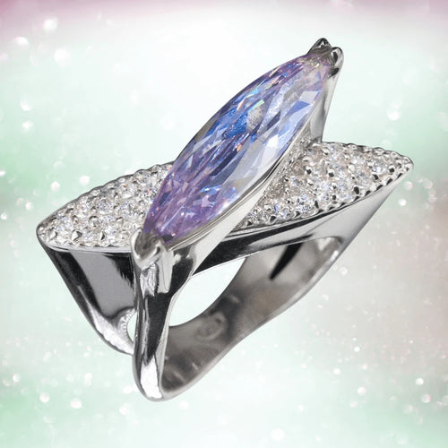 Daniel Steiger Blue Sculpture Ring