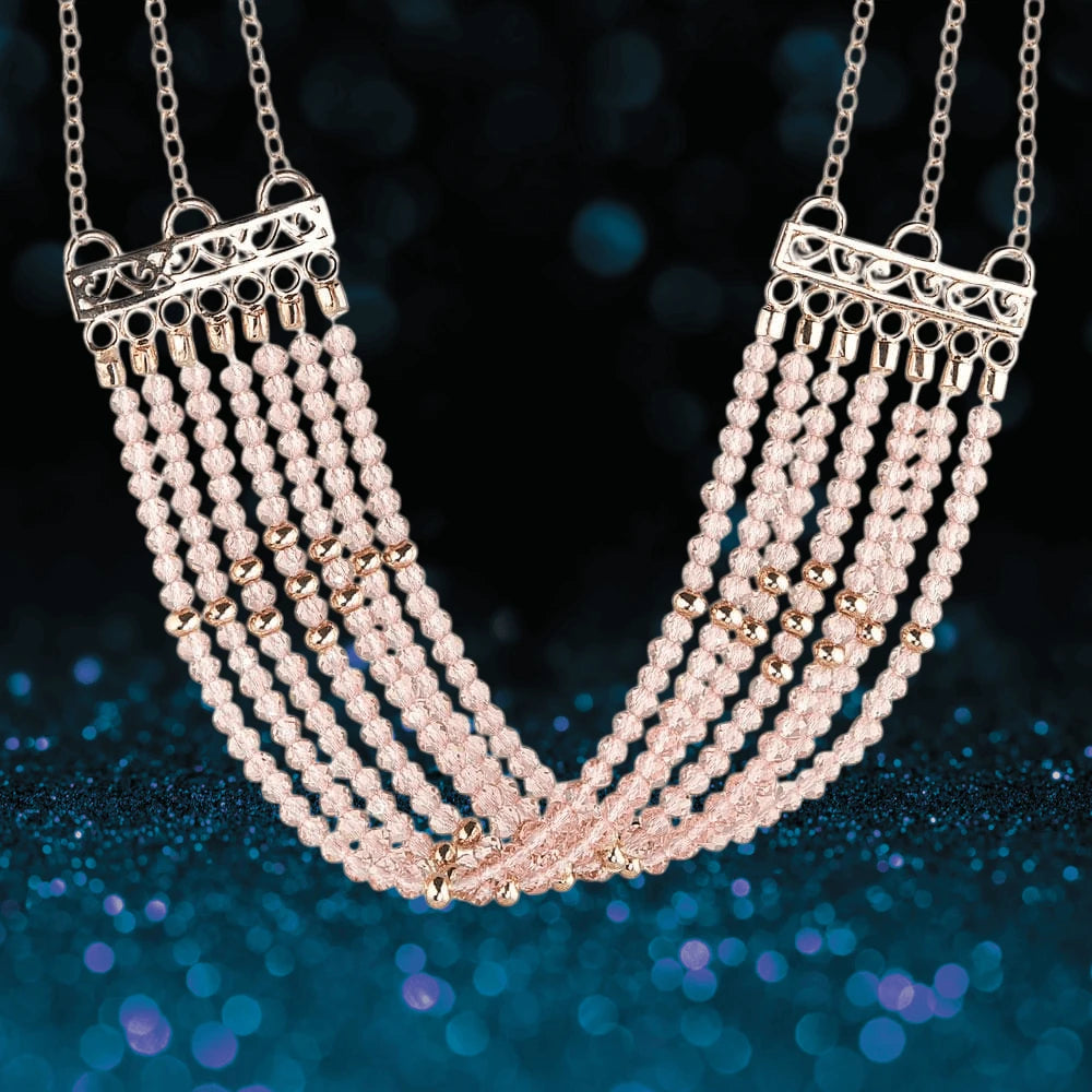 Daniel Steiger Rosa Cascade Necklace