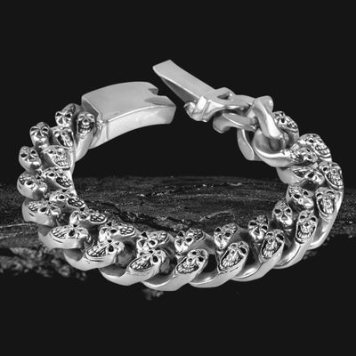 Daniel Steiger Shadow Skull Bracelet