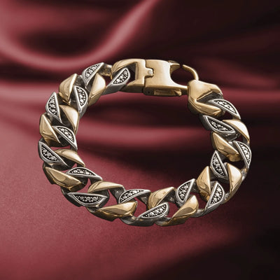 Daniel Steiger Great Portland Steel Bracelet