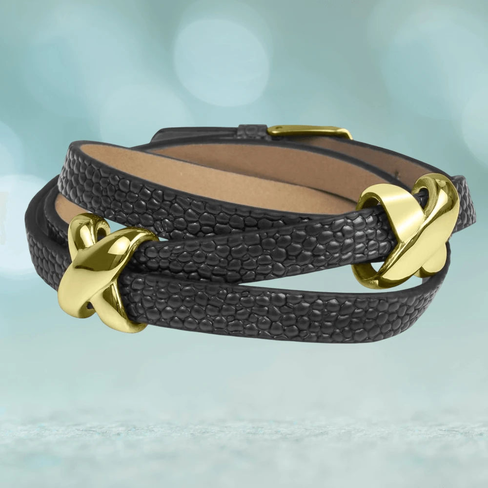 Daniel Steiger Allure Leather Bracelet
