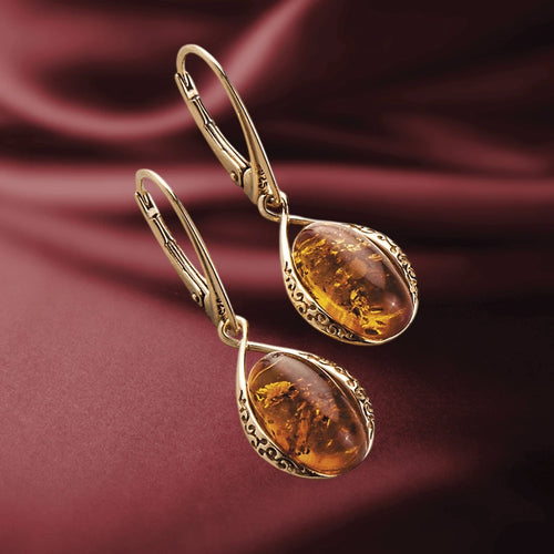 Daniel Steiger Baltic Amber Earrings