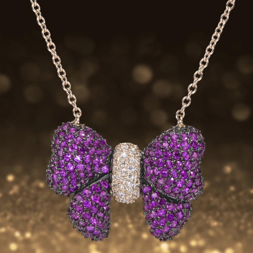 Daniel Steiger Couture Bow Pendant