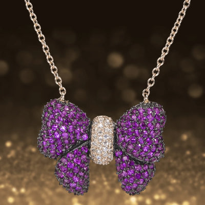 Daniel Steiger Couture Bow Pendant