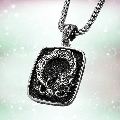 Daniel Steiger Dragons Lair Steel Pendant