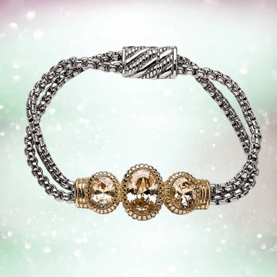Daniel Steiger Trinity Champagne Bracelet