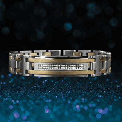 Daniel Steiger Mitre Two-Tone Bracelet