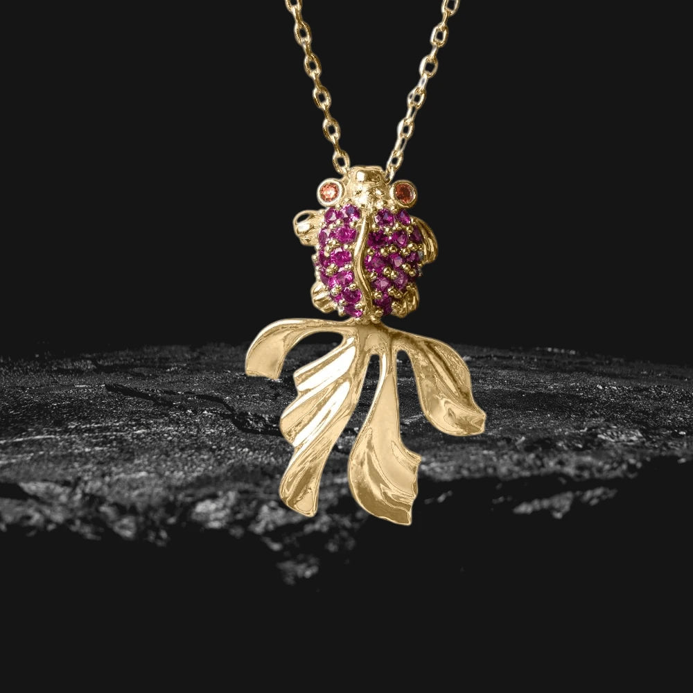 Daniel Steiger Aquatilis Rosa Pendant