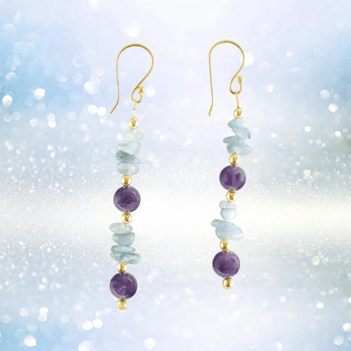 Daniel Steiger Vela Aquamarine Amethyst