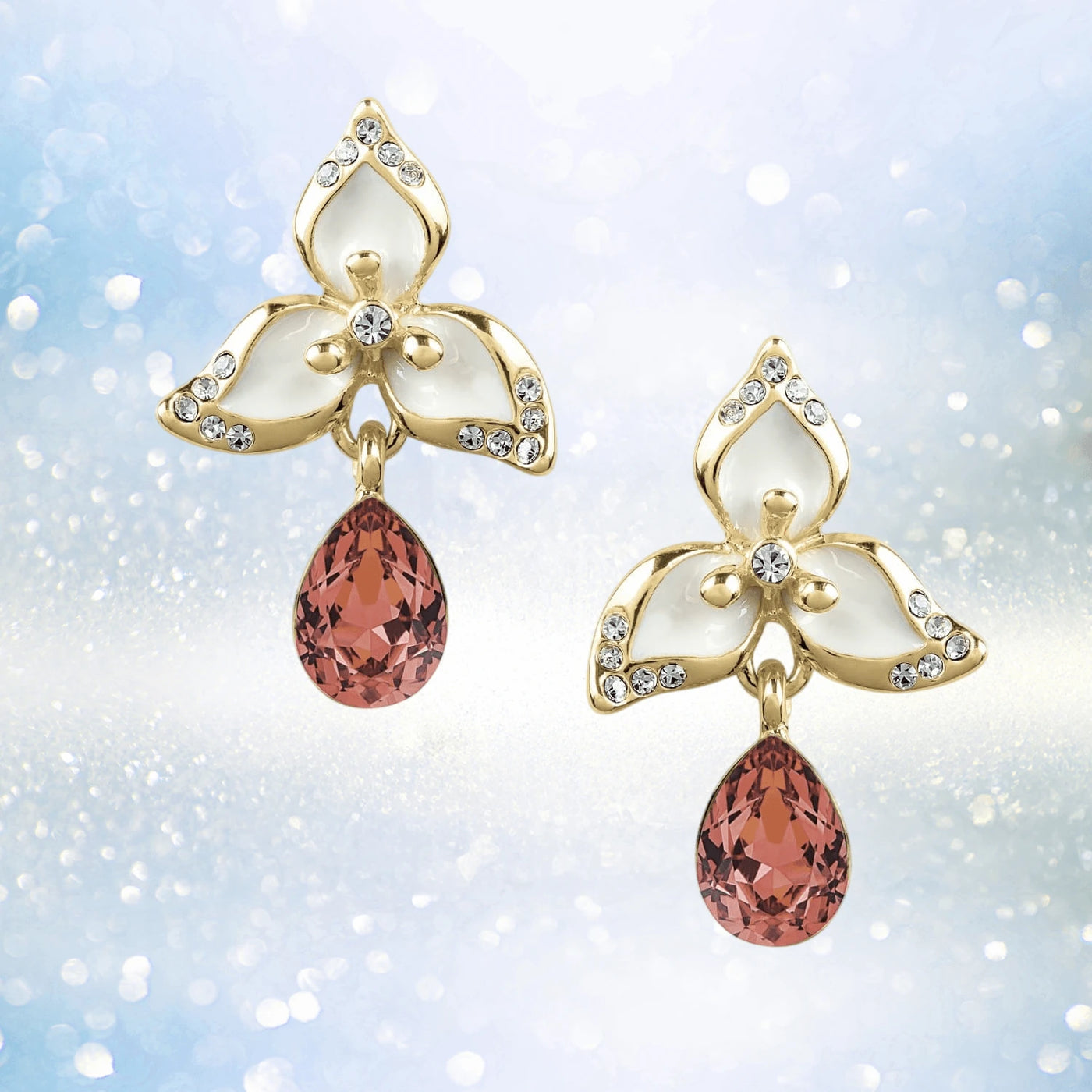 Daniel Steiger Calla Flora Earrings