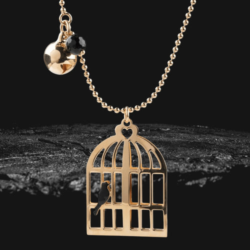 Daniel Steiger Birdcage Necklace