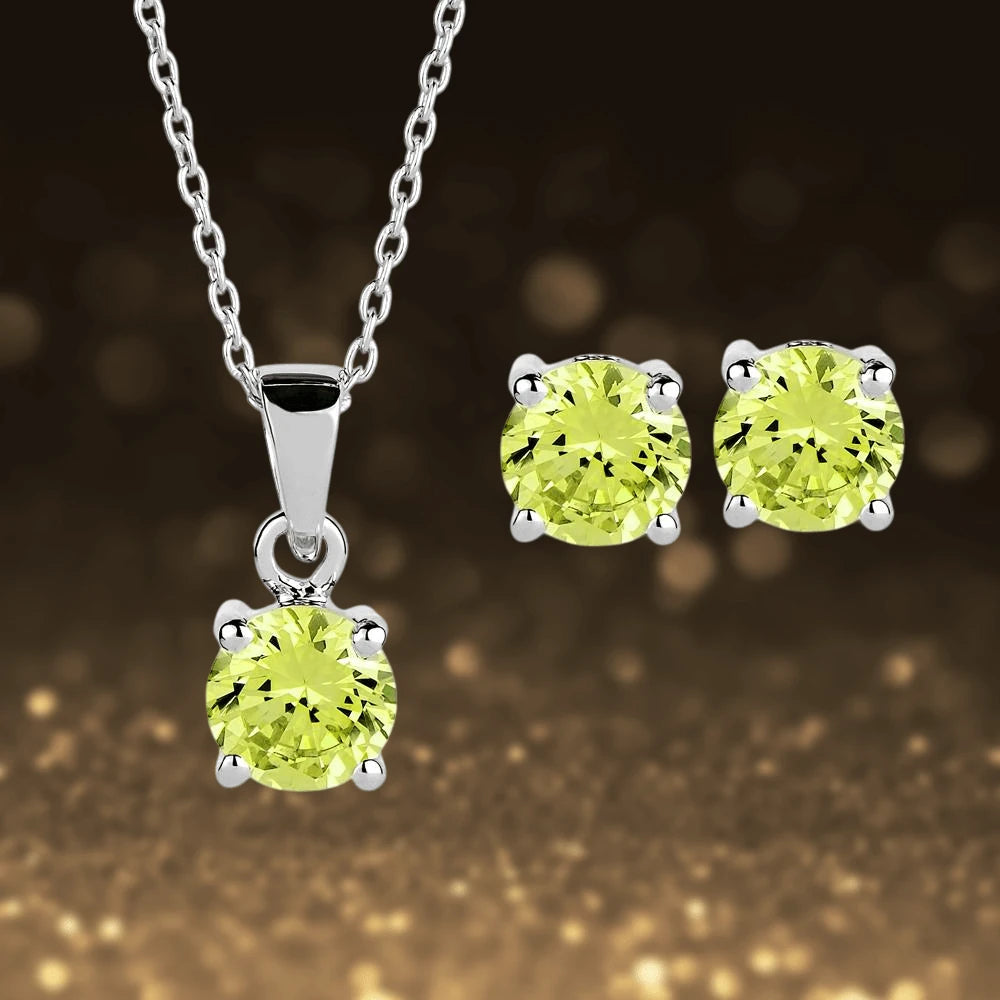 Daniel Steiger Brilliant Birthstones Set August