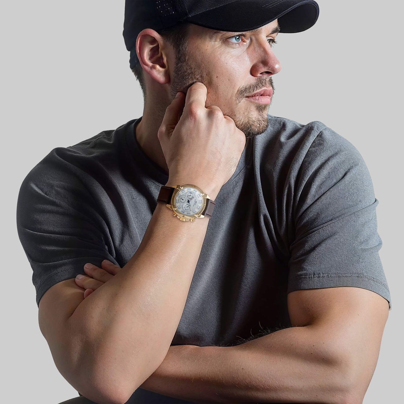 Daniel Steiger The Warrior Gold Watch