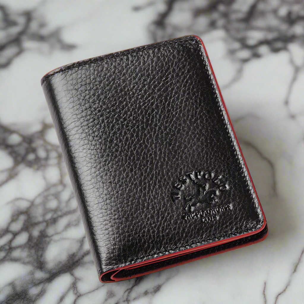 Daniel Steiger Black Leather Wallet
