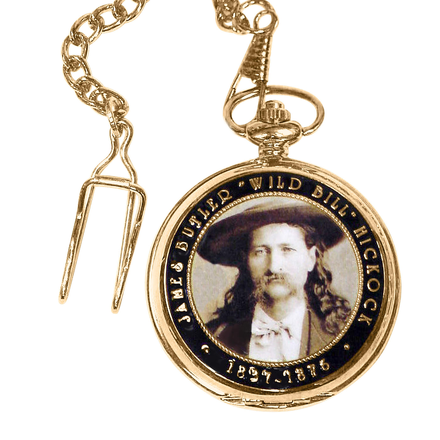 Daniel Steiger Western Legends Wild Bill Pocket Watch