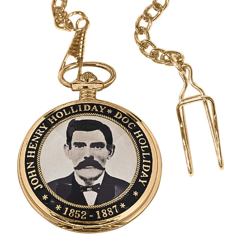 Daniel Steiger Western Legends Doc Holliday Pocket Watch