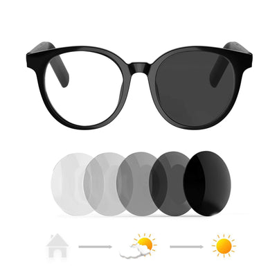 Daniel Steiger Reactive Round Smart Sunglasses