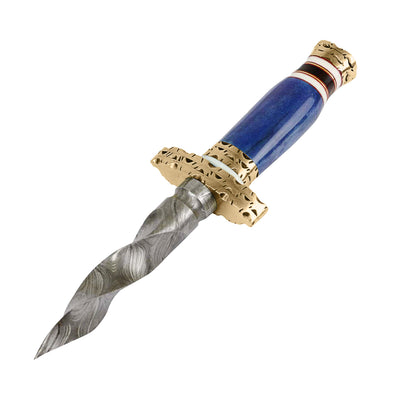 Daniel Steiger Damascus Trinity Knife