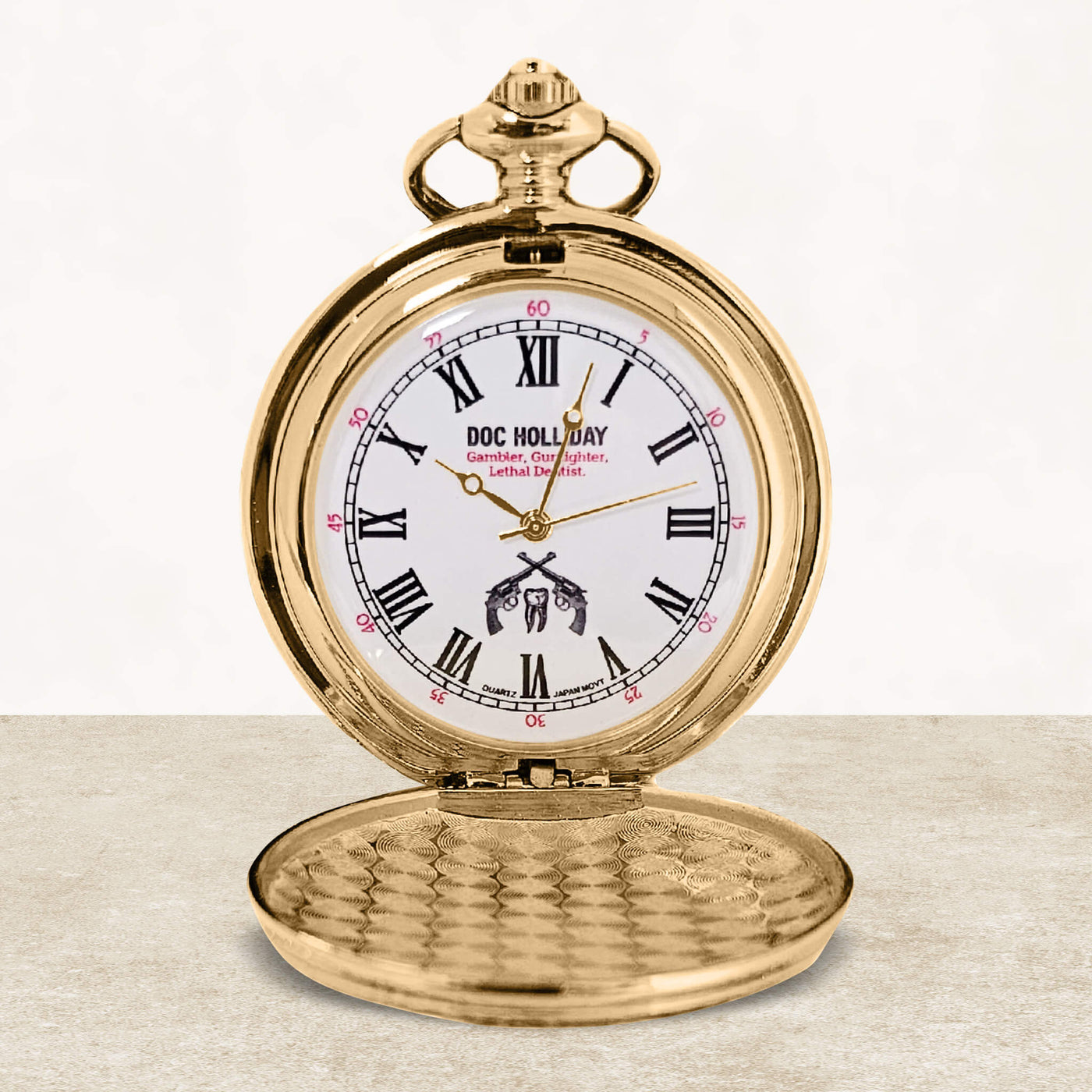 Daniel Steiger Western Legends Doc Holliday Pocket Watch