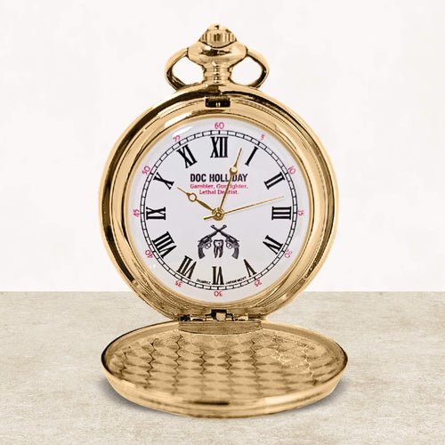 Daniel Steiger Western Legends Doc Holliday Pocket Watch