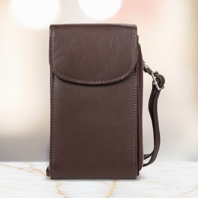 Daniel Steiger Clara Crossbody Brown Ladies Bag