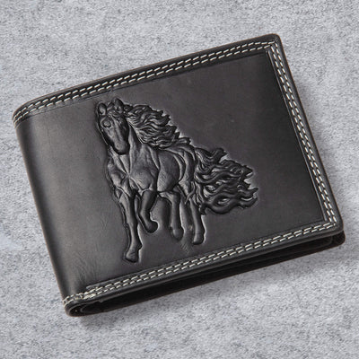 Daniel Steiger Stallion Animal Spirit Leather Wallet