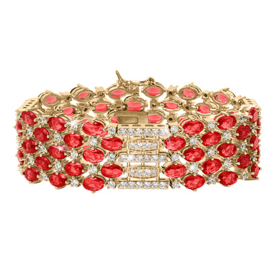 Daniel Steiger Fiery Crimson Ladies Bracelet