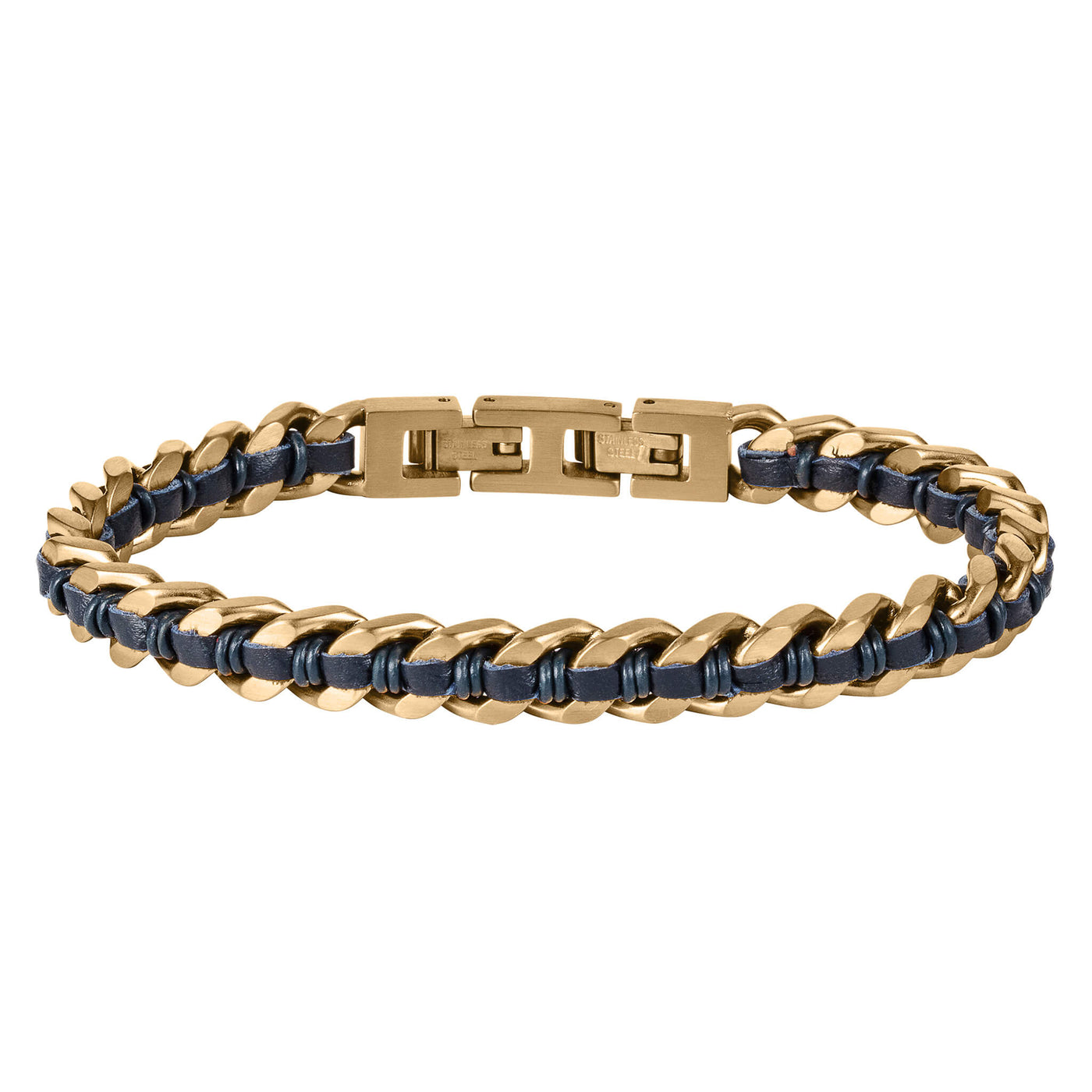 Daniel Steiger Woven Ridge Blue Men’s Bracelet