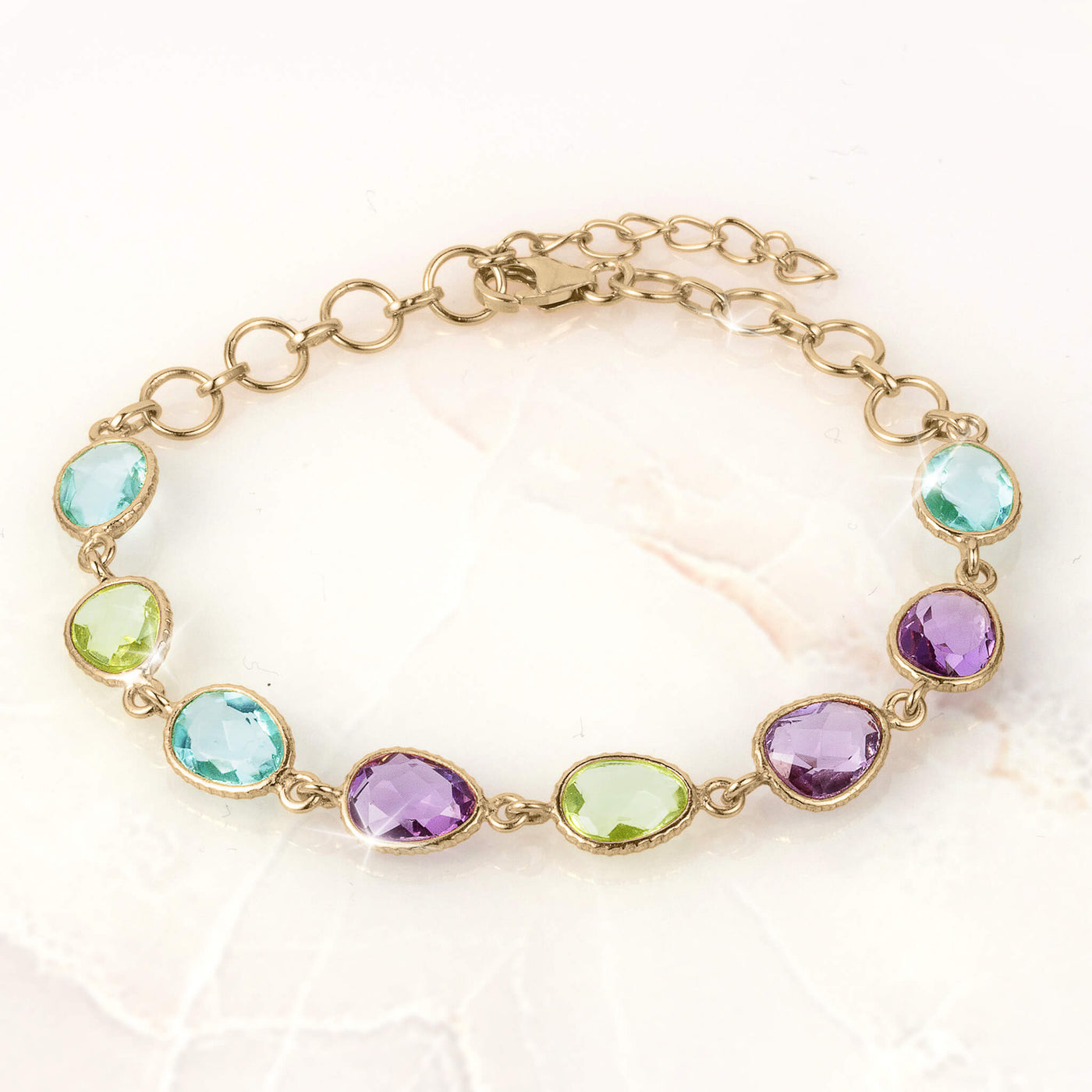 Daniel Steiger Kaleidoscope Gem Bracelet