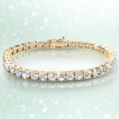 Daniel Steiger Millionaire Gold Tennis Bracelet
