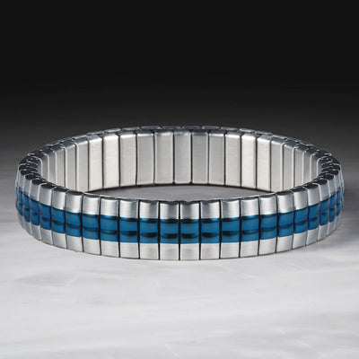 Daniel Steiger Flex Steel Blue Bracelet