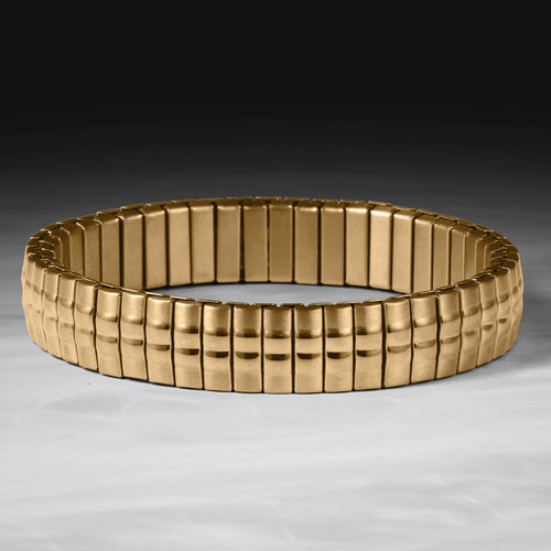 Daniel Steiger Flex Steel Gold Bracelet