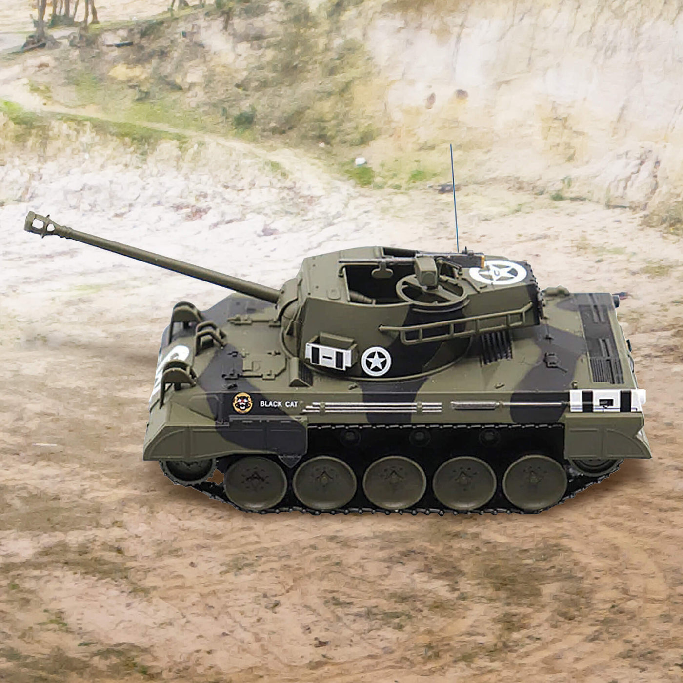 Daniel Steiger M18 Hellcat Tank Destroyer Model