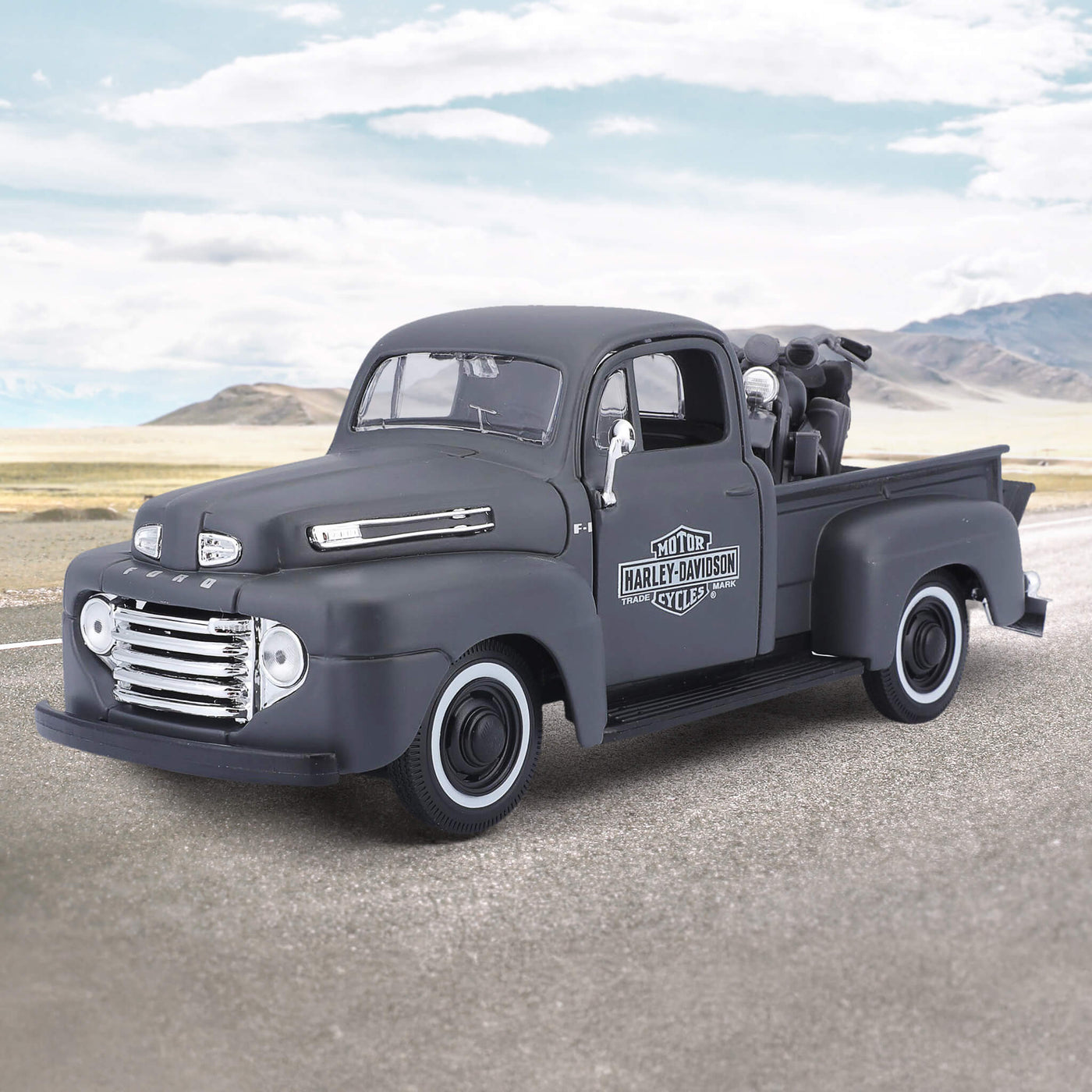 Daniel Steiger 1948 Ford F-1 & 1942 Harley Davidson WLA Flathead