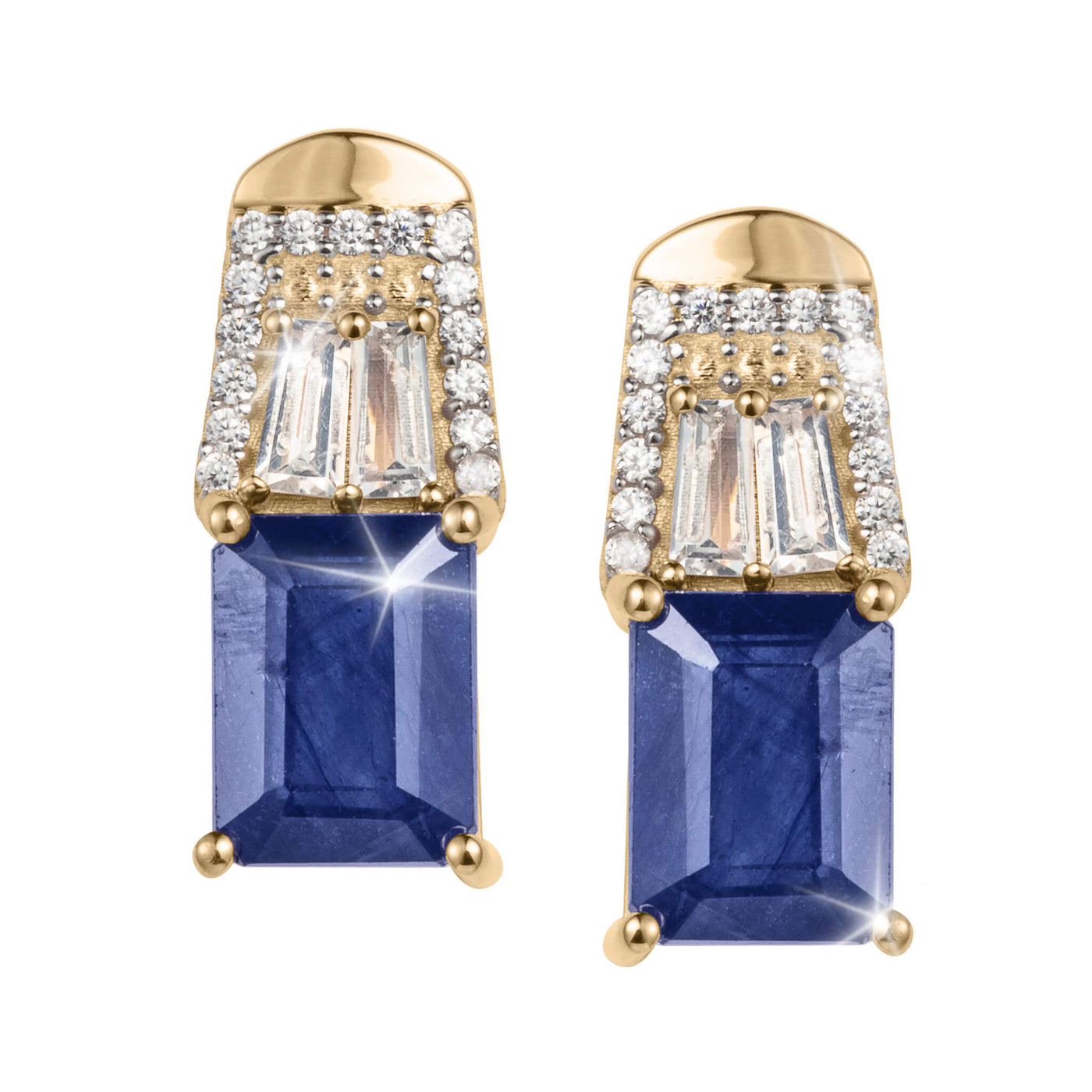 Daniel Steiger Sapphire Deco Dreams Earrings
