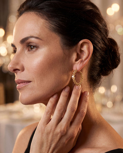 Roma Luxe Beaded Earrings