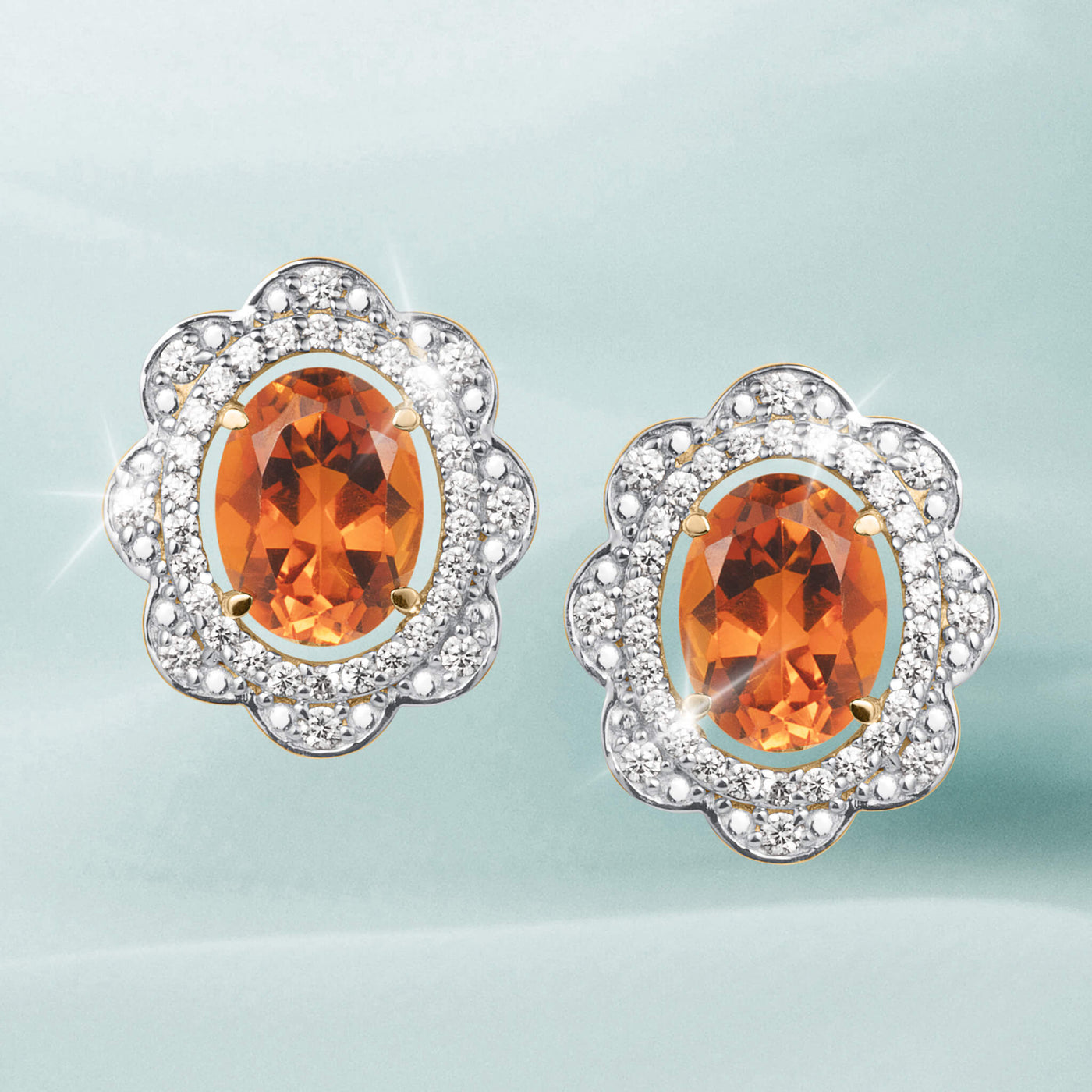 Daniel Steiger Honey Glow Citrine Earrings