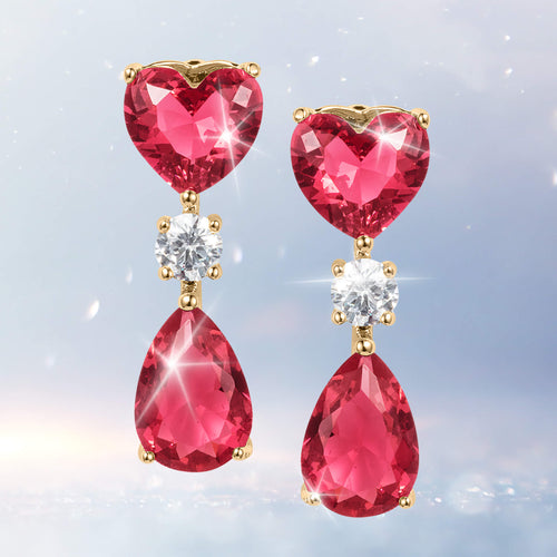 Daniel Steiger Adore Hearts Earrings