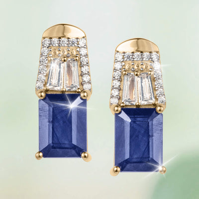 Daniel Steiger Sapphire Deco Dreams Earrings
