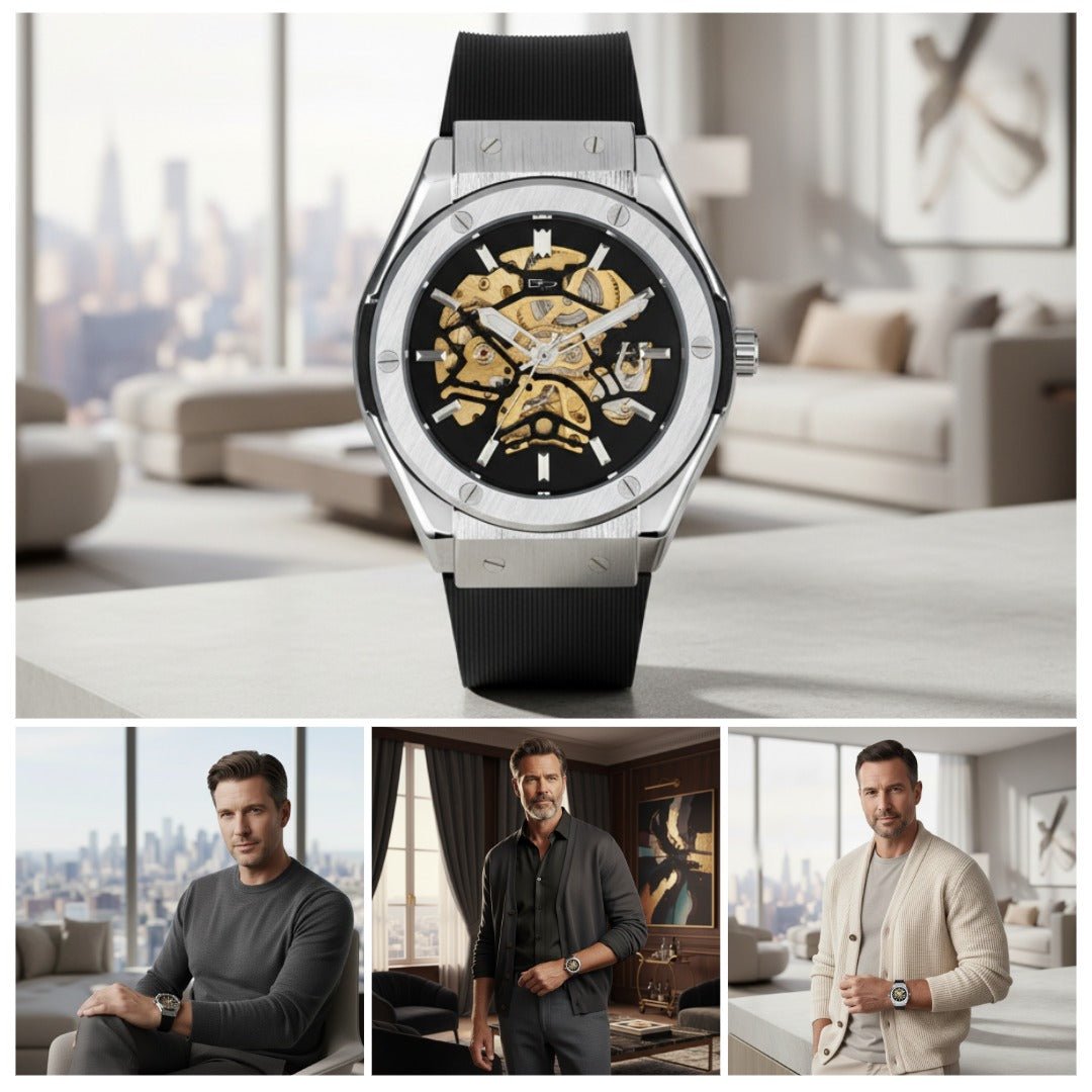 Daniel Steiger Grandmaster Automatic Steel Watch