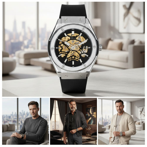 Daniel Steiger Grandmaster Automatic Steel Watch