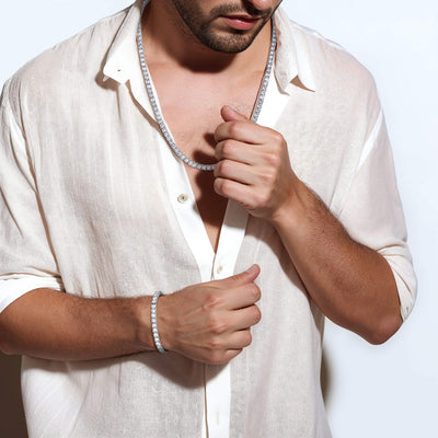 Daniel Steiger Billionaire Steel Men’s Bracelet