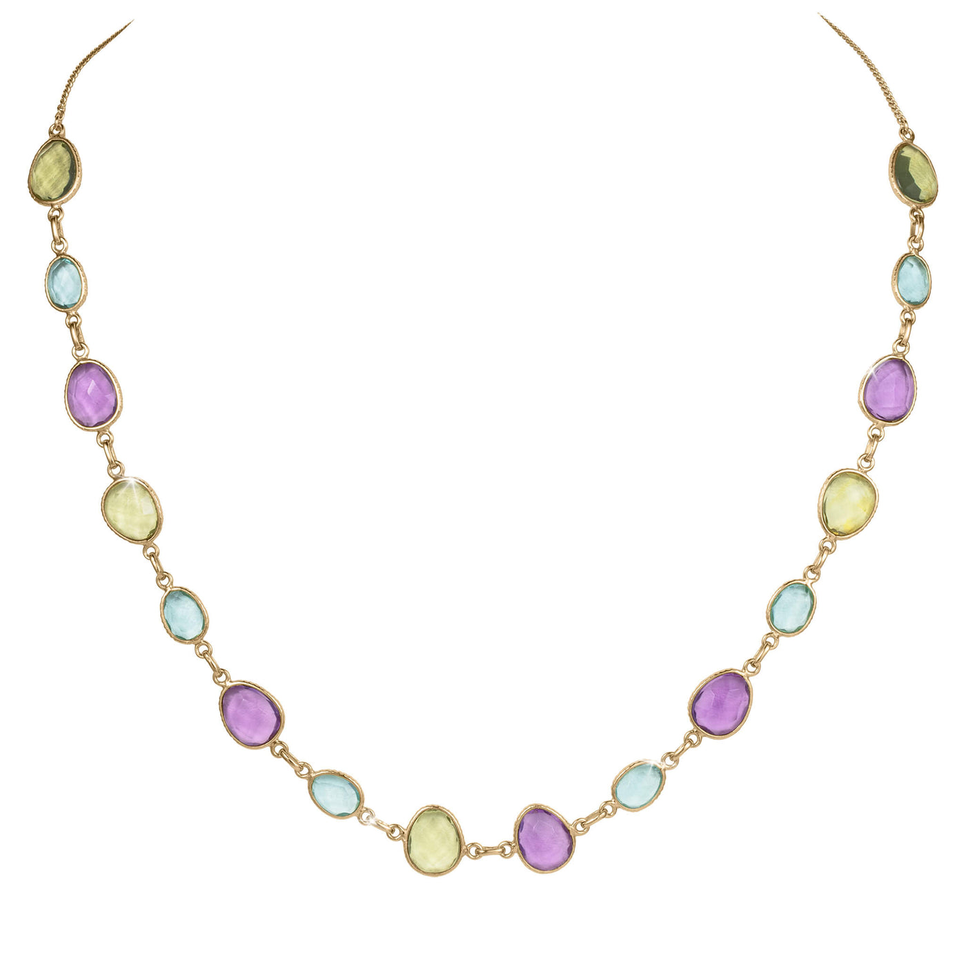 Daniel Steiger Kaleidoscope Gem Necklace