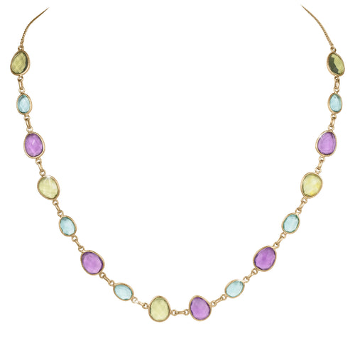 Daniel Steiger Kaleidoscope Gem Necklace