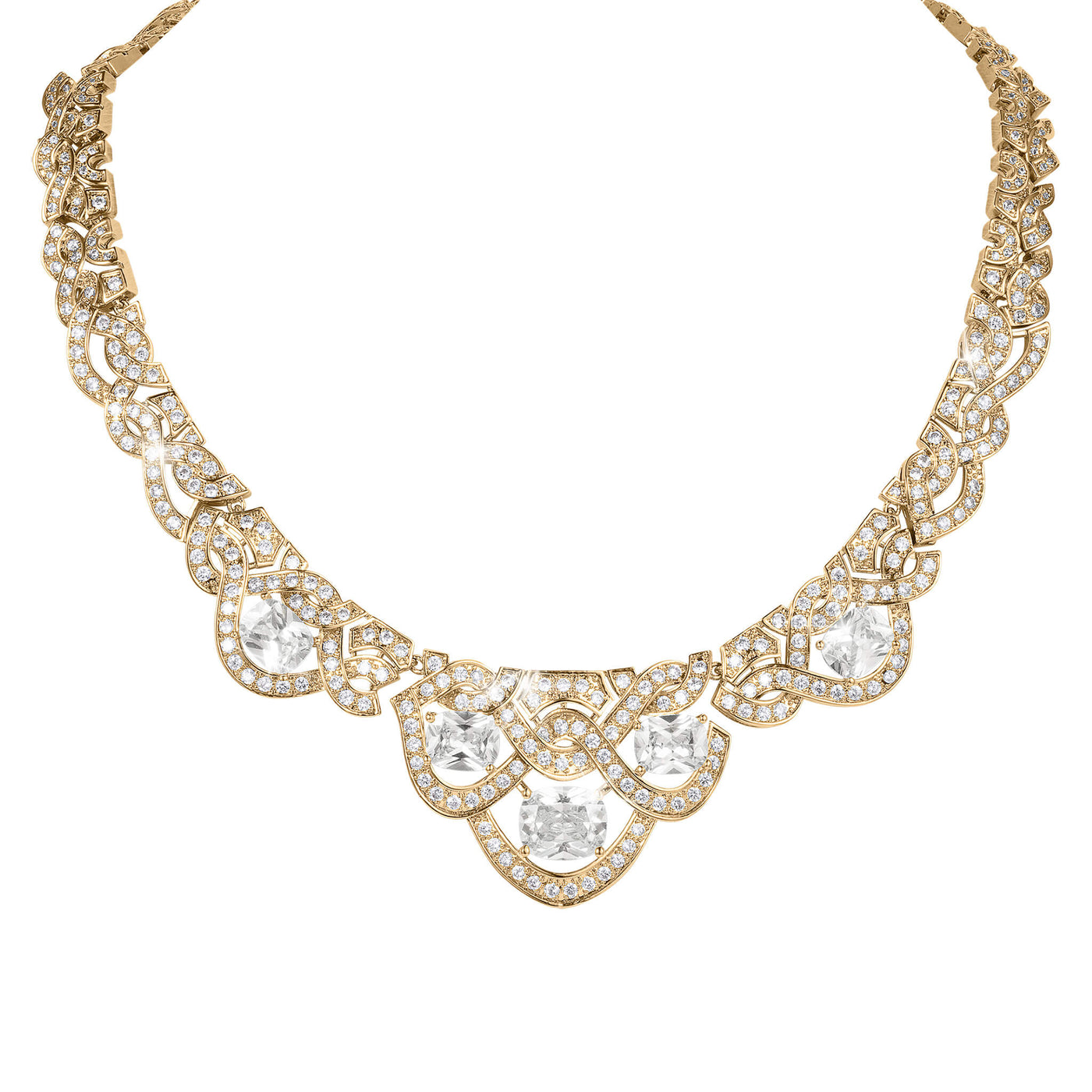 Daniel Steiger Lustrous Lace Necklace