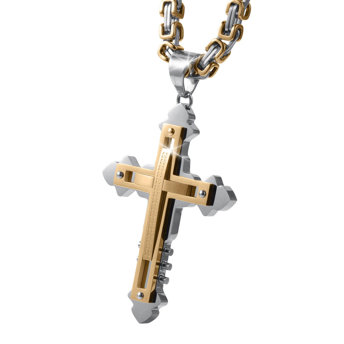 Daniel Steiger Goliath Cross Pendant