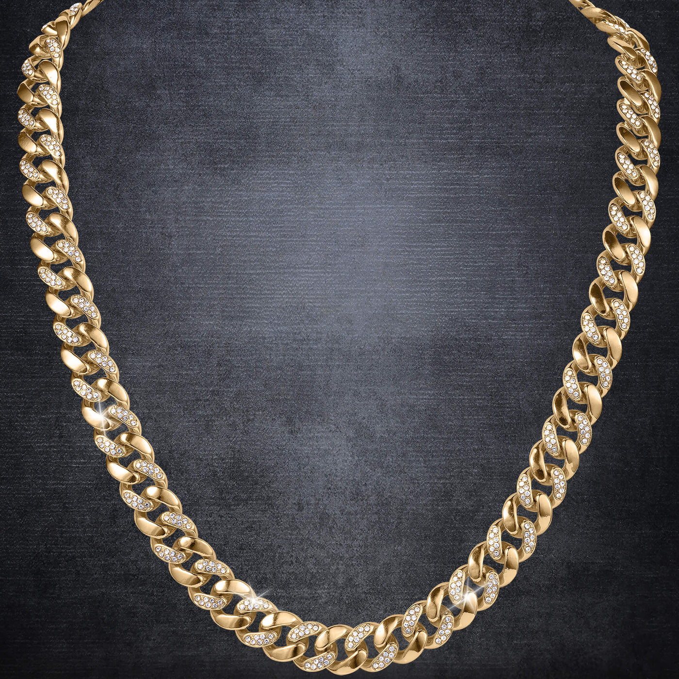 Daniel Steiger Carter Link Gold Necklace