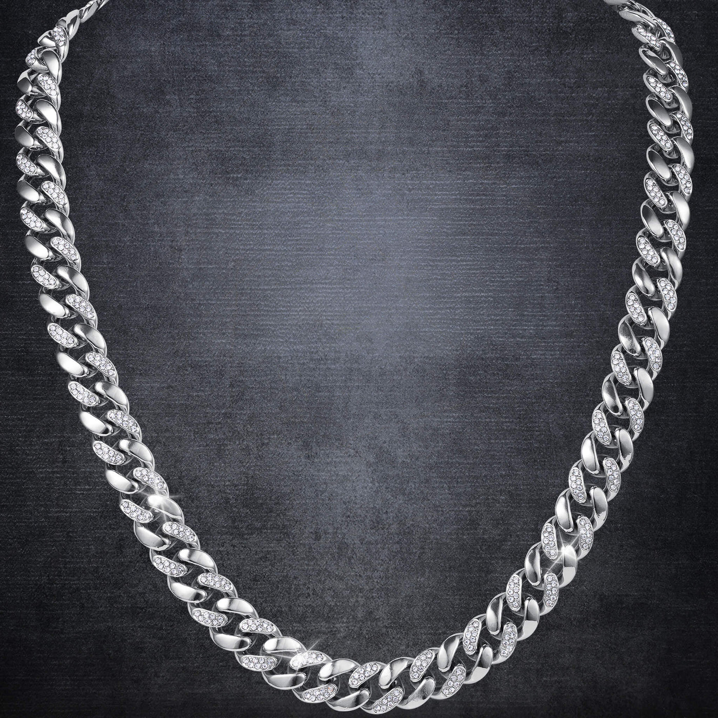 Daniel Steiger Carter Link Steel Necklace
