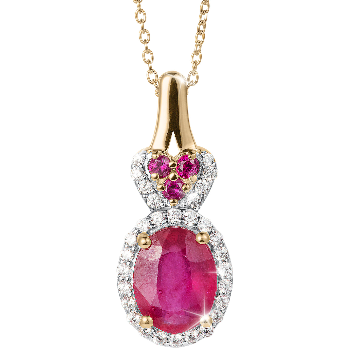 Daniel Steiger Ruby Romance Pendant